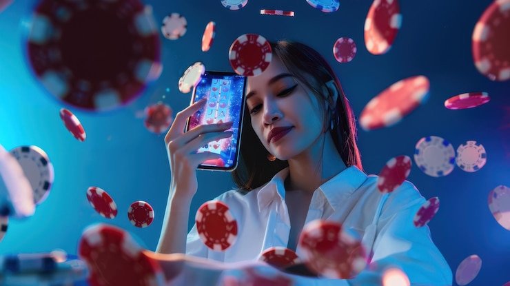 Grup teman Indonesia menikmati platform hiburan vario150 bersama